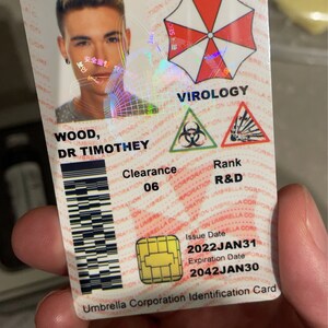 Umbrella Corporation Id Card